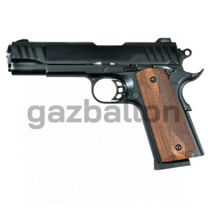 Сигнальный пистолет K1911 KURS (Colt) кал. 5,5 мм под 10ТК, черный Сигнальный пистолет K1911 KURS (Colt) кал. 5,5 мм под 10ТК, черный