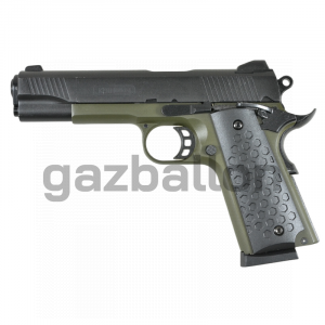 Сигнальный пистолет K1911 KURS Classic (Colt) кал. 5,5 мм под 10ТК, хаки Сигнальный пистолет K1911 KURS Classic (Colt) кал. 5,5 мм под 10ТК, хаки