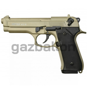 СХП Охолощенный пистолет Retay Mod 92 Beretta, кал. 9 мм, сатин