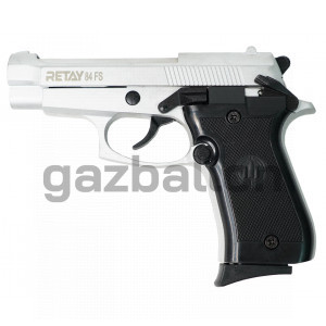 СХП Охолощенный пистолет Retay Mod 84 Beretta 84FS, кал. 9 мм, хром