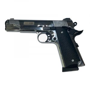 Сигнальный пистолет K1911 KURS Classic (Colt) кал. 5,5 мм под 10ТК, хром Сигнальный пистолет K1911 KURS Classic (Colt) кал. 5,5 мм под 10ТК, хром
